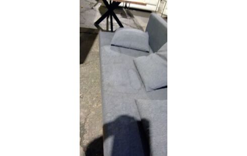 CANAPE CONVERT. TISSU GRIS IKEA (TACHES)