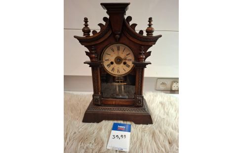 HORLOGE ANCIENNE BOIS + ACC BT 204