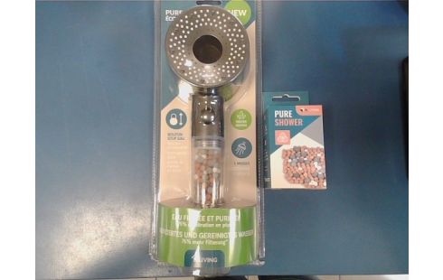 POMMEAU DE DOUCHE FILTRANT + RECHARGE BILLES