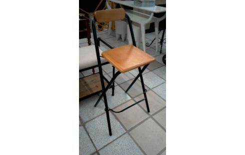 TABOURET DE BAR PLIANT