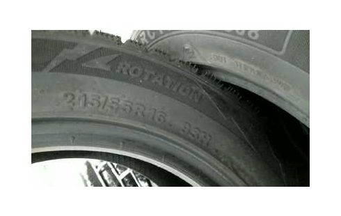 PNEU  HIVER  215/55/R16 X4