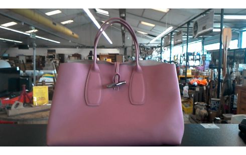 SAC  CUIR  LONGCHAMP