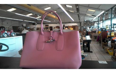 SAC  CUIR  LONGCHAMP