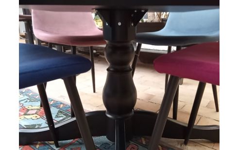 TABLE IKEA RONDE 1 ALLONGE INGATORP 379EUR NEUF