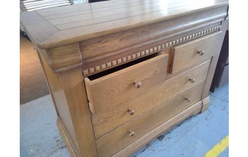 COMMODE MODERNE EN CHENE 2+2 TIROIRS