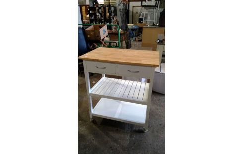 BIJZETTAFEL 1 KEUKEN- 2 LADEN