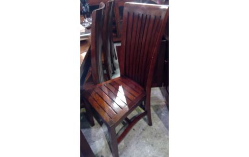 SALLE A MANGER BOIS EXOTIQUE