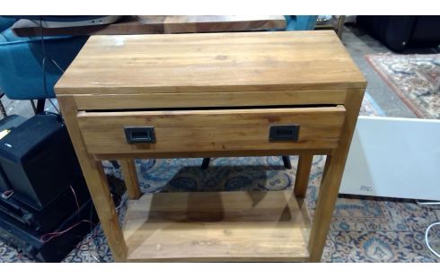 KONSOLE TEAKHOLZ 1 SCHUBLADE