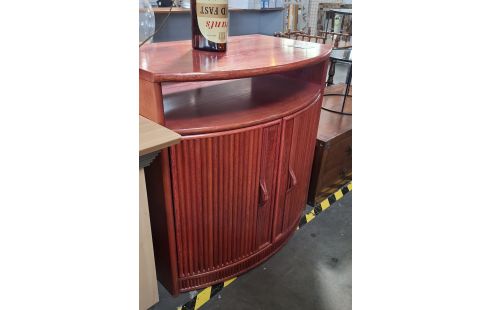 MEUBLE TV ROTIN BRIQUE