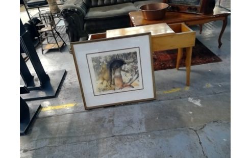 LITHOGRAPHIE THOMAS RITTER   ABSTRAIT