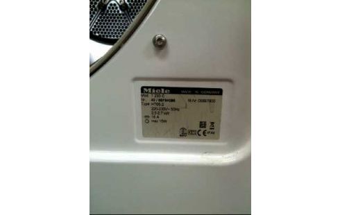 TROCKNER <MIELE> NOVOTRONIC T233C