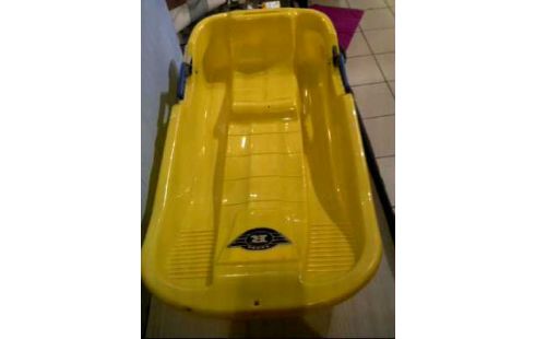 SCHLITTEN PLASTIK GELB