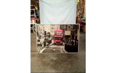 BILD I.R <LONDON> BUS SCHWARZ-WEIß