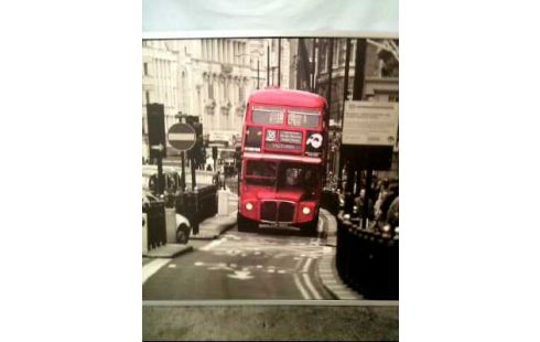 BILD I.R <LONDON> BUS SCHWARZ-WEIß