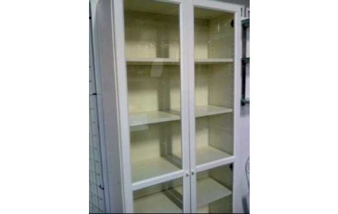 REGAL WEISS 2-TÜREN GLAS 6-EBENEN