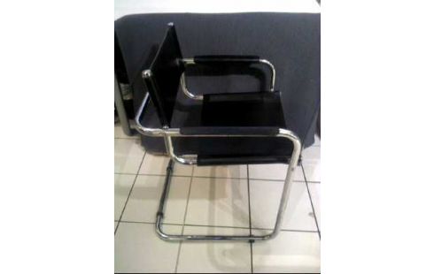 SCHWINGSTUHL LEDEROPTIK SCHWARZ