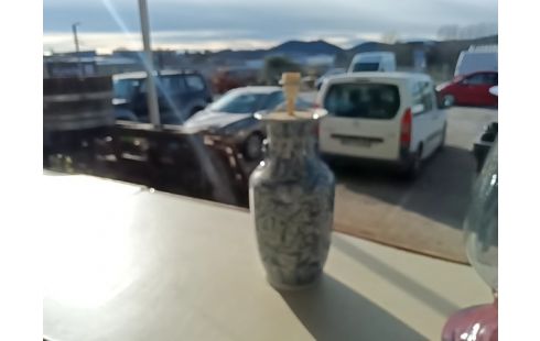 VASE LAMPE ST ASIATIQUE