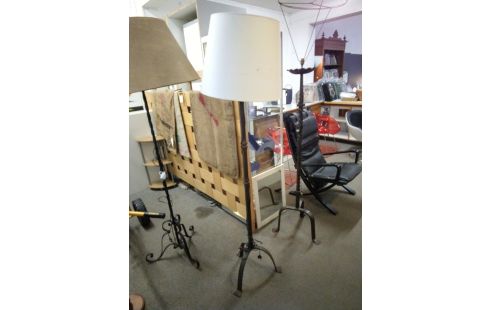 LAMPADAIRE FER FORGE