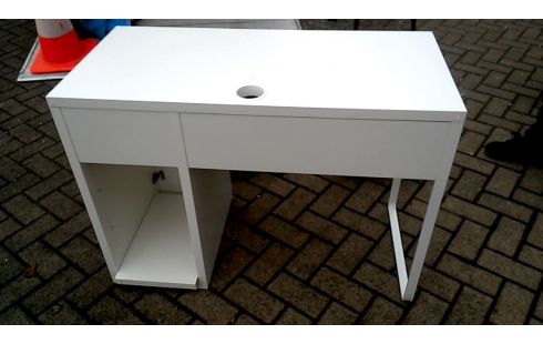 SCHREIBTISCH WEISS METALL, , HOLZ IKEA
