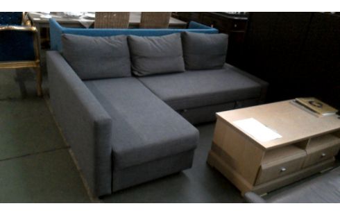 SLAAPZETEL IKEA FRIHETEN GRIJS STOF