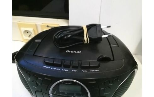 POSTE RADIO BRANDT CD/RADIO/K7 (TEST OKAY)