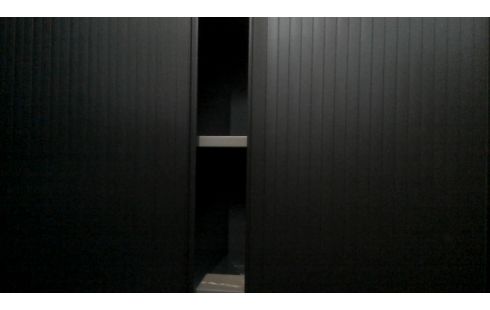 BÜROSCHRANK DUNKEL GRAU METALL DAS STÜCK