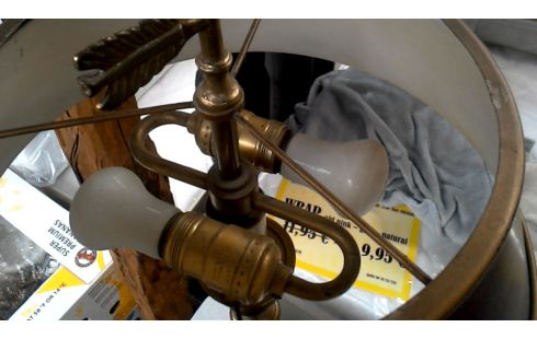 STEHLAMPE KUPFER ALT