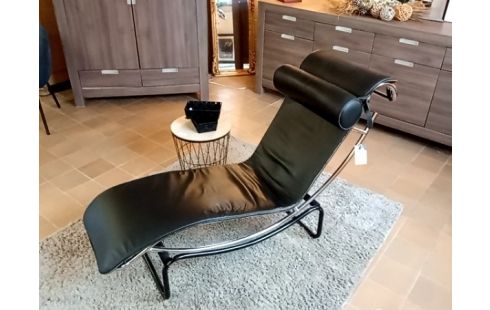 CHAISE LONGUE simili chrome