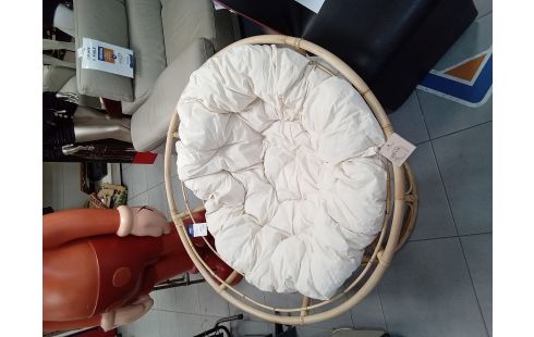 FAUTEUIL papasan rotin NEUF