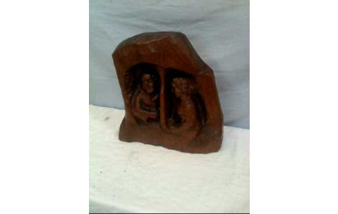 HOLZSCHNITZEREI <MANN & FRAU>