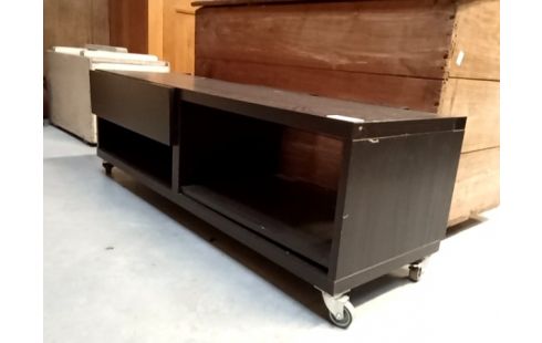 MEUBLE TV strat noir ikea