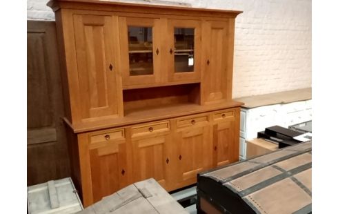 BUFFET 2 CORPS CHENE MASSIF TRES BELLE QUALITE 8 P+CLE