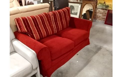 SALON velours rouge 3+2