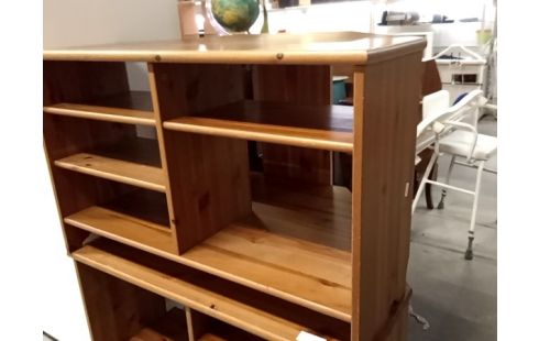 ETAGERE de coin en pin