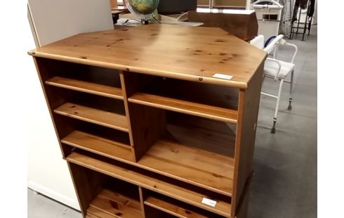 ETAGERE de coin en pin