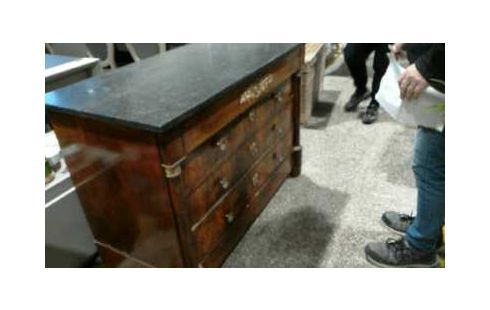 COMMODE EMPIRE ACAJOU