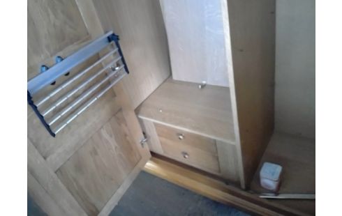 GARDE ROBES 4 PORTES CHENE MODERNE