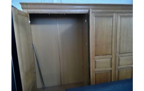 GARDE ROBES 4 PORTES CHENE MODERNE