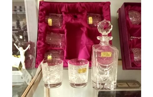 SERVICE A LIQUEUR CRISTAL DE LORRAINE