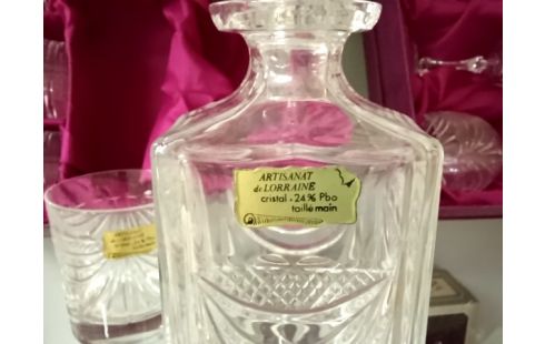 SERVICE A LIQUEUR CRISTAL DE LORRAINE