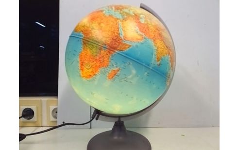 GLOBE TERRESTRE LUMINEUX