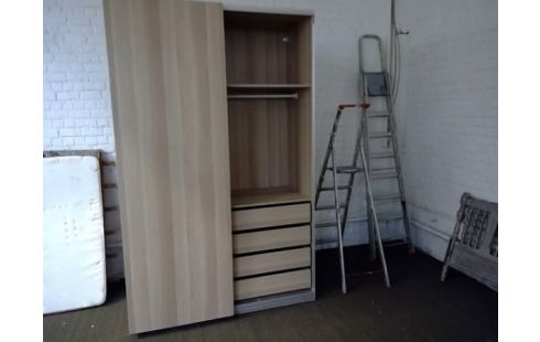 GARDE ROBES MODERNE 2 PORTES COULISSANTES