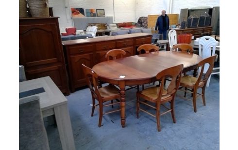 SALLE A MANGER COMPLETE EN MERISIER