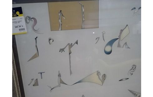 LITHOGRAPHIE NUMEROTE SIGNE VOSS