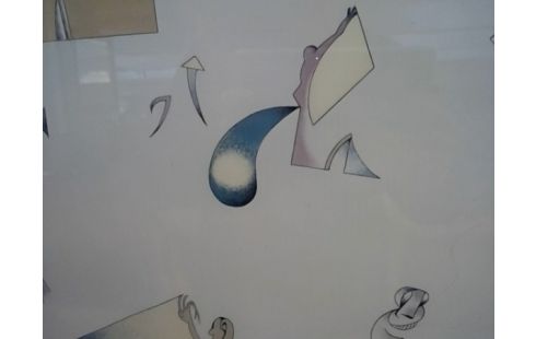 LITHOGRAPHIE NUMEROTE SIGNE VOSS