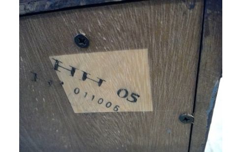 MEUBLE TELE BRUN 4 TIROIRS