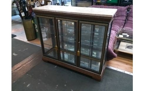 VITRINE BASSE MARBRE