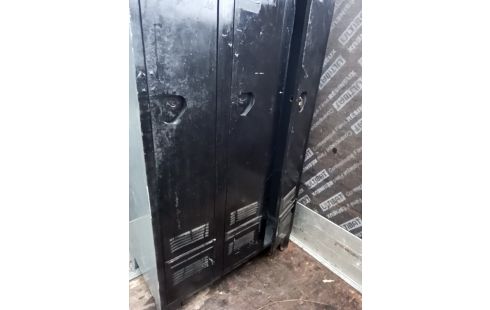 VESTIAIRE METAL VINTAGE 3 COLONNES