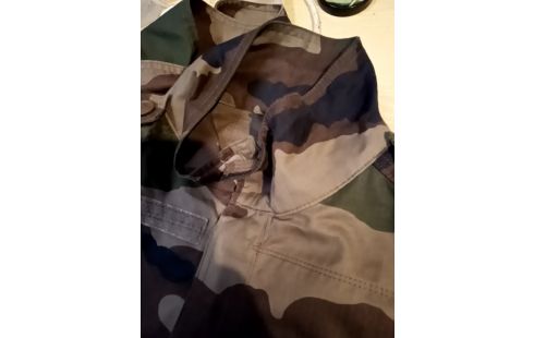 VESTE MILITAIRE CAMOUFLAGE