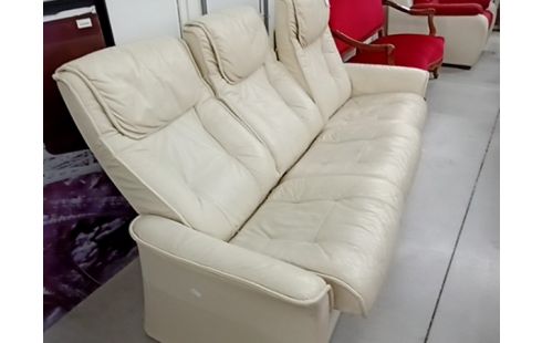 CANAPE STRELESS CREME 3 PL